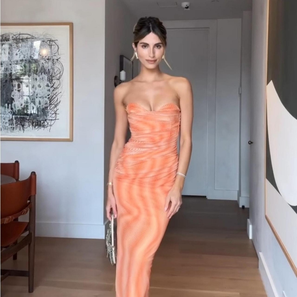 Zara Women's Orange Dress